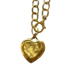 Load image into Gallery viewer, Brushed Gold Heart Chain
