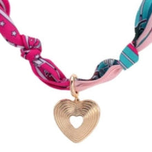 Load image into Gallery viewer, Glowing Heart Scarf Necklace
