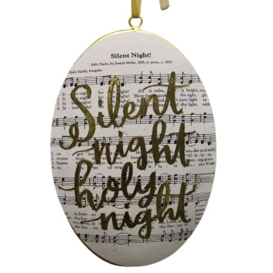 Silent Night Ornament