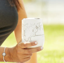 Load image into Gallery viewer, Athens Map Wine Tumbler

