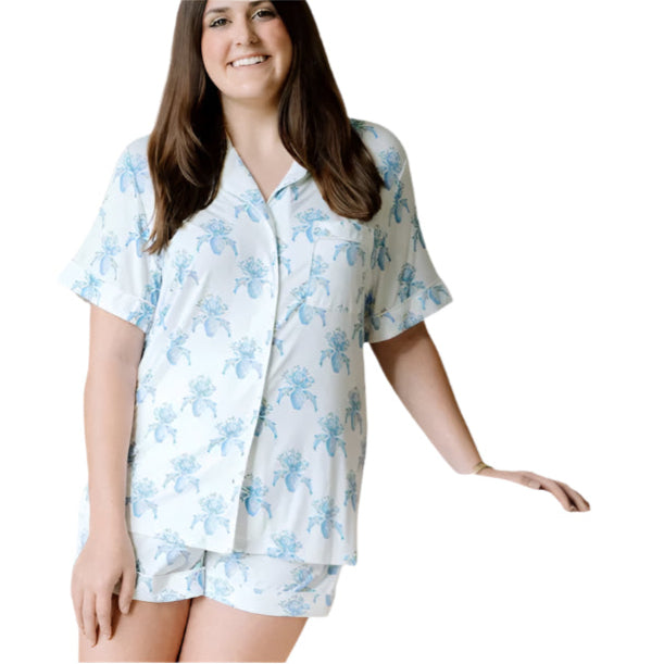 Delta Delta Delta Pajama Shorts Set