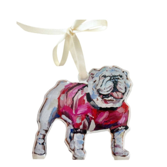 Acrylic Ornament: Bulldog