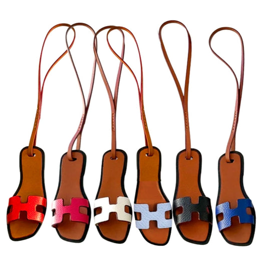 H Sandal Purse Charm