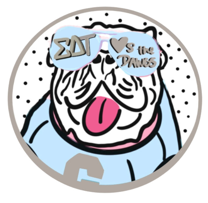 Sorority Game Day Buttons