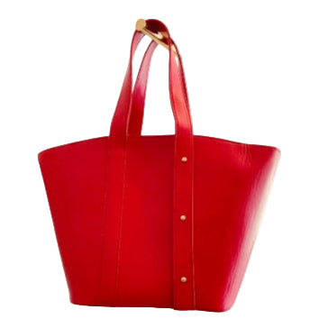 Red Vegan Shoulder Bag