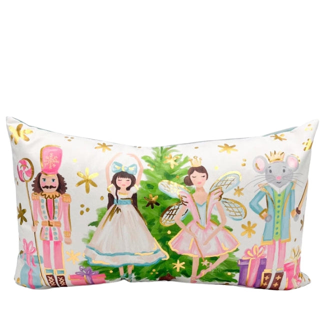 Nutcracker Ballet Pillow