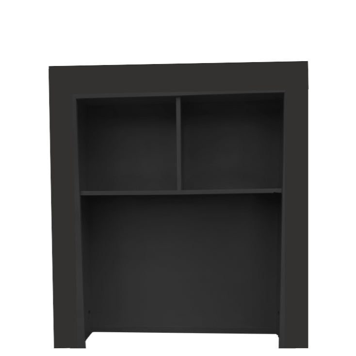 Dorm Desk Hutch in Dark Stain
