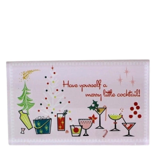 Acrylic Have Yourself a Merry Little Cocktail