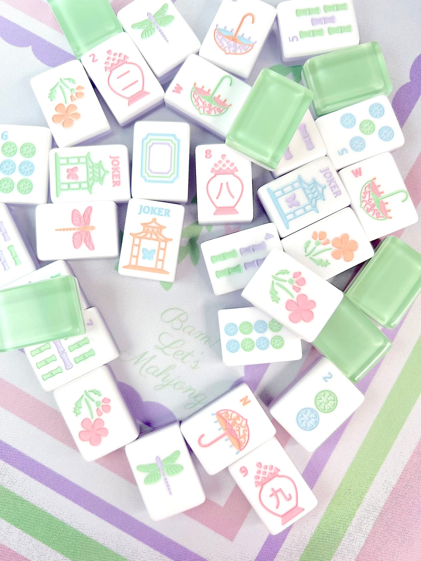Garden Party Mahjong Set