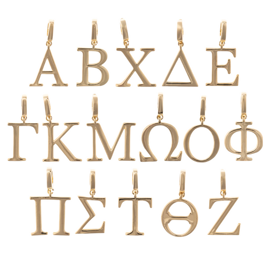 Greek Letter Charm