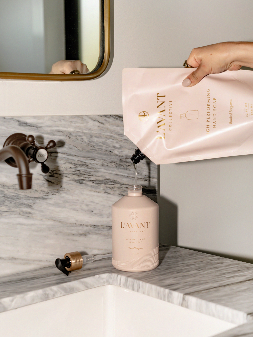 L'AVANT Refill Blushed Bergamot Hand Soap