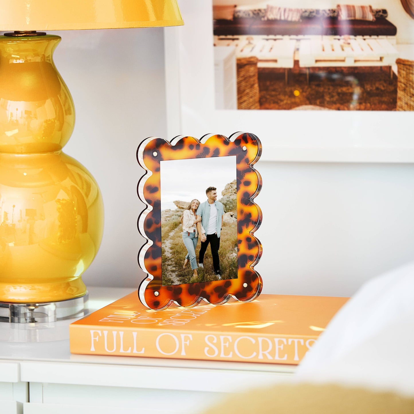 Picture Frame Acrylic: Tortoise