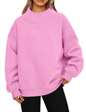 Load image into Gallery viewer, Oversized Mock Neck Top
