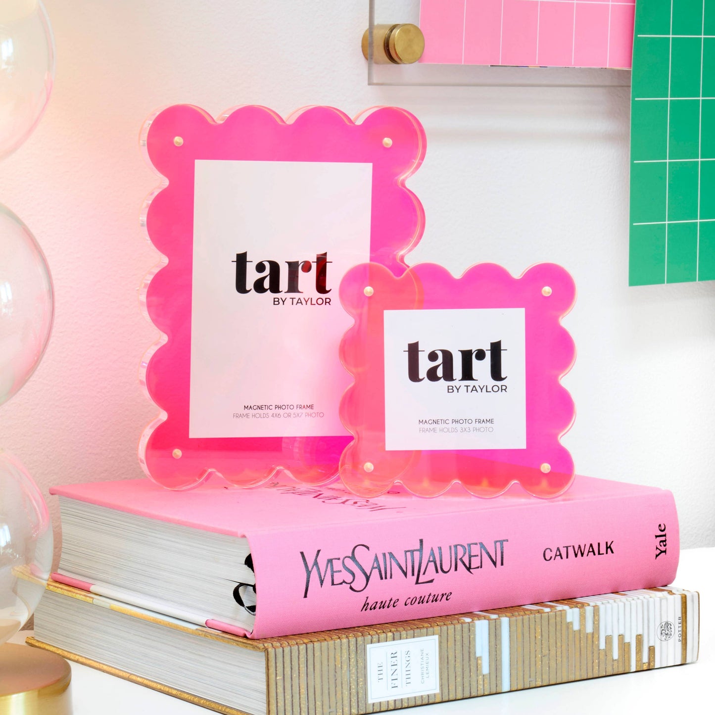 Tart By Taylor Neon Pink Mini Frame