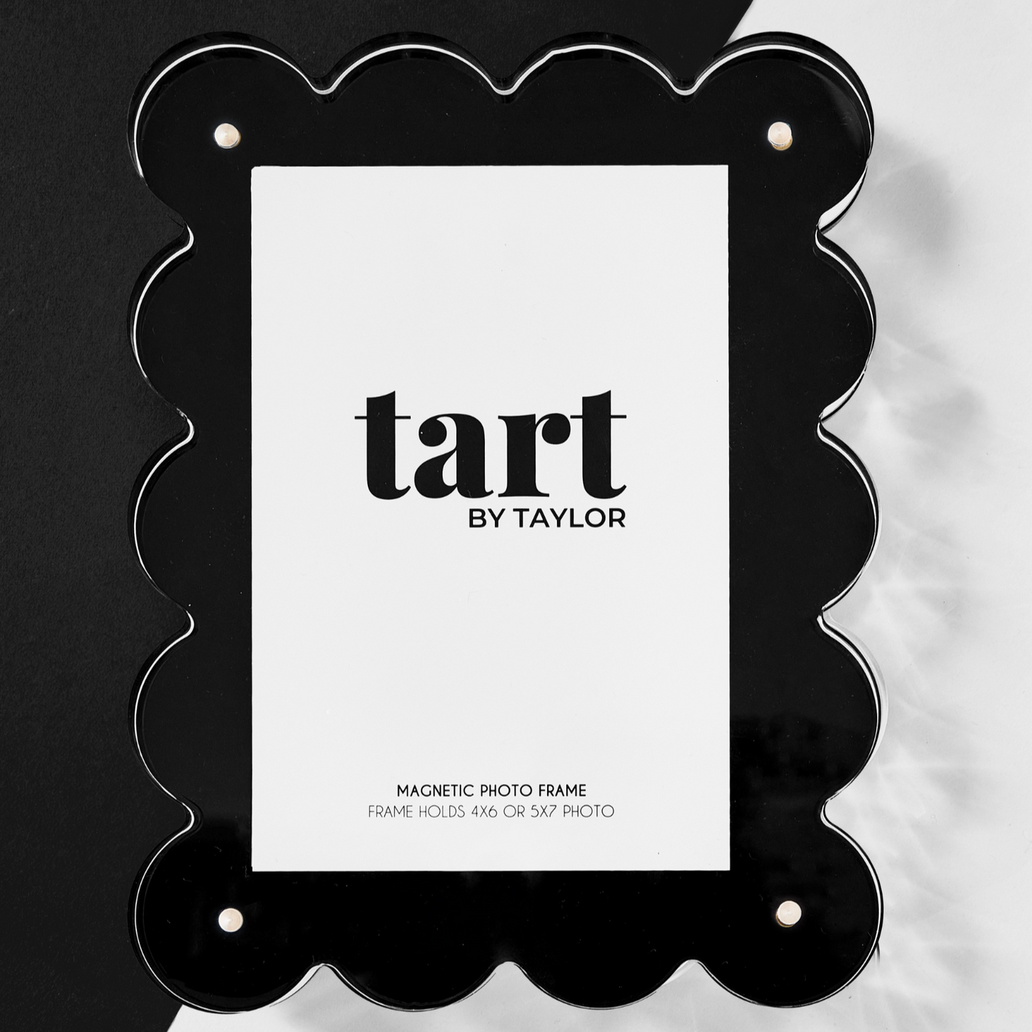 Tart By Taylor Black Acrylic 8x6 Frame