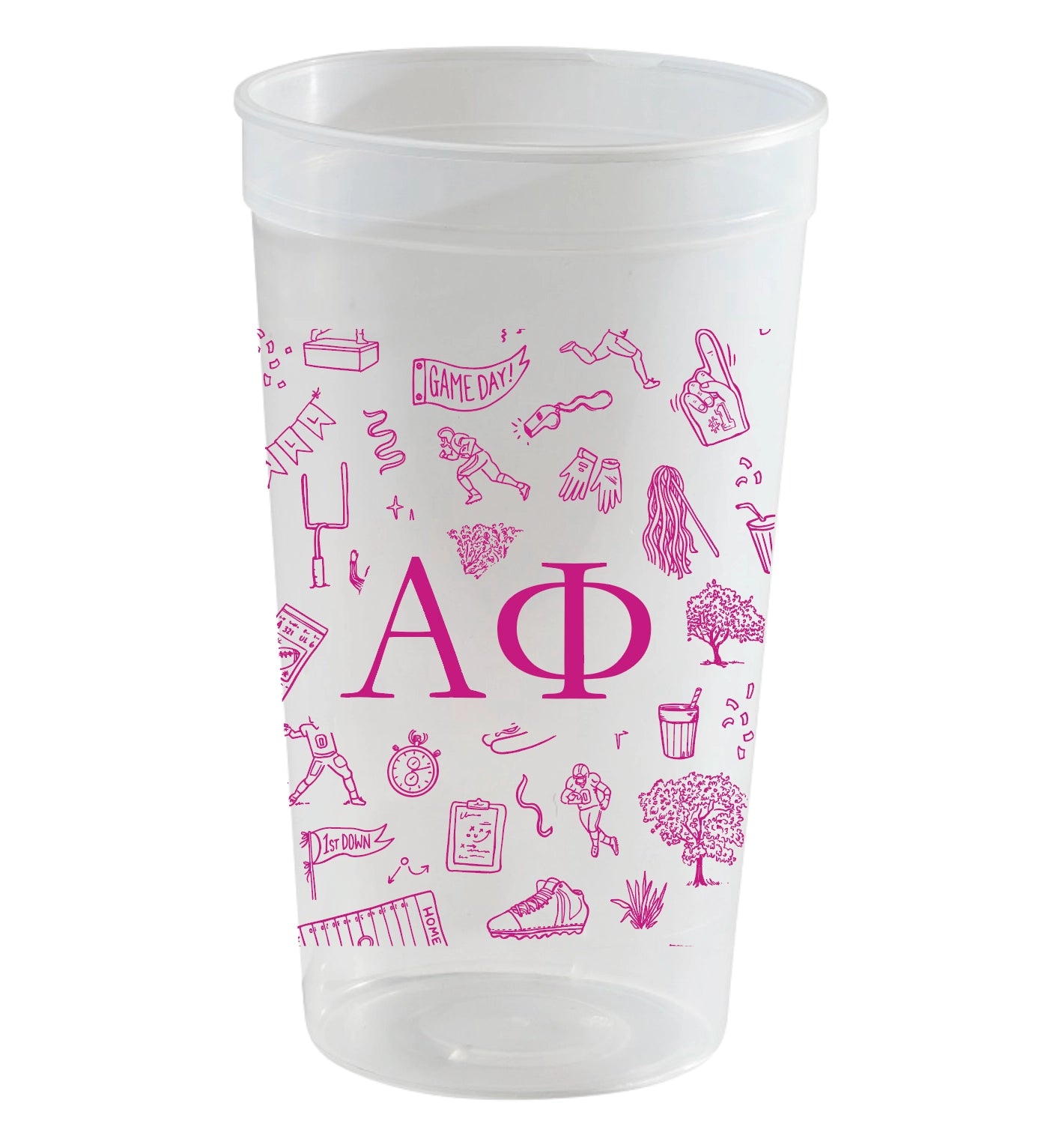 Sorority College Toile Stadium Cup