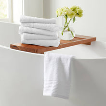 Load image into Gallery viewer, 6 Pack Cotton Hand Towels - Kasper Collection
