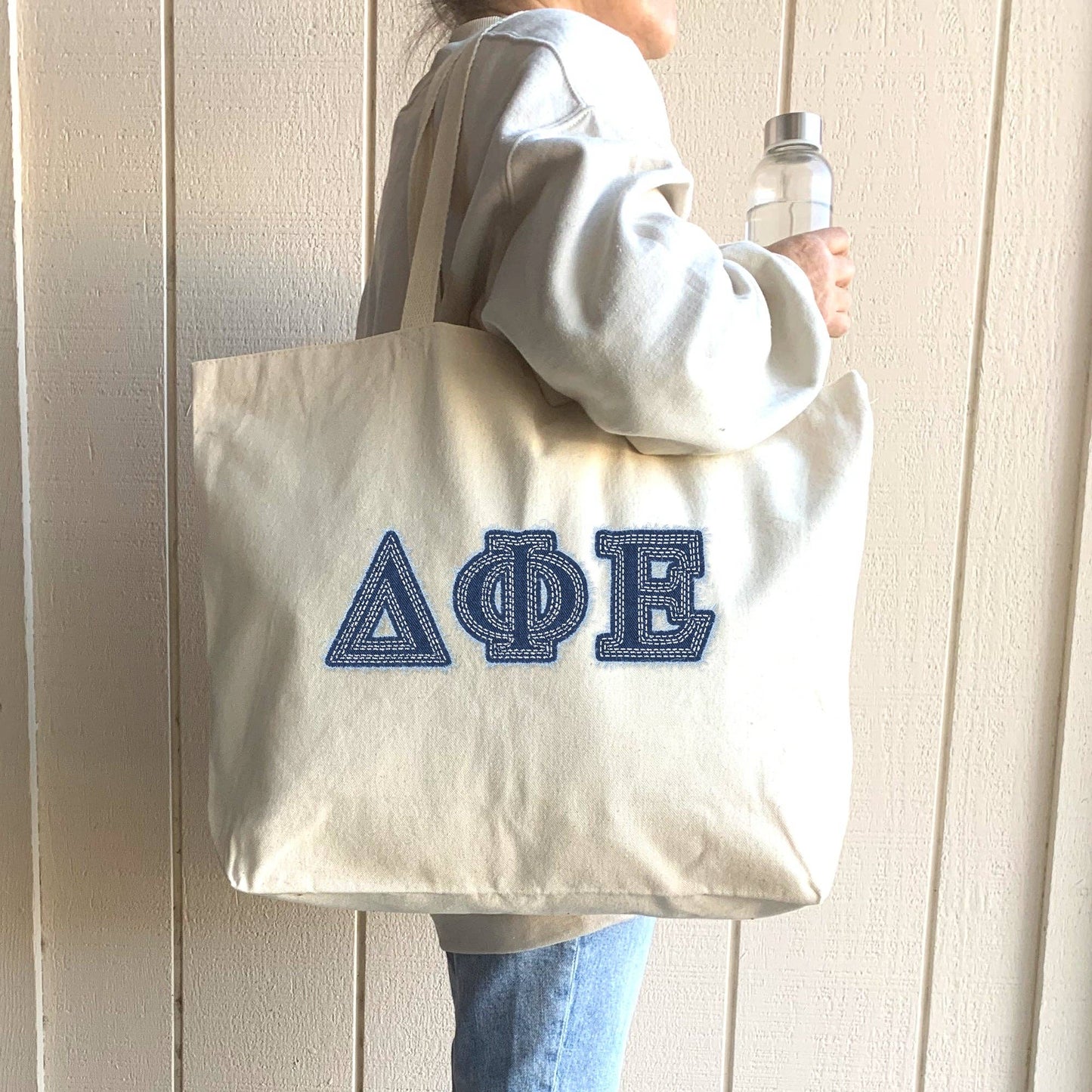 Sorority Canvas Tote Bag