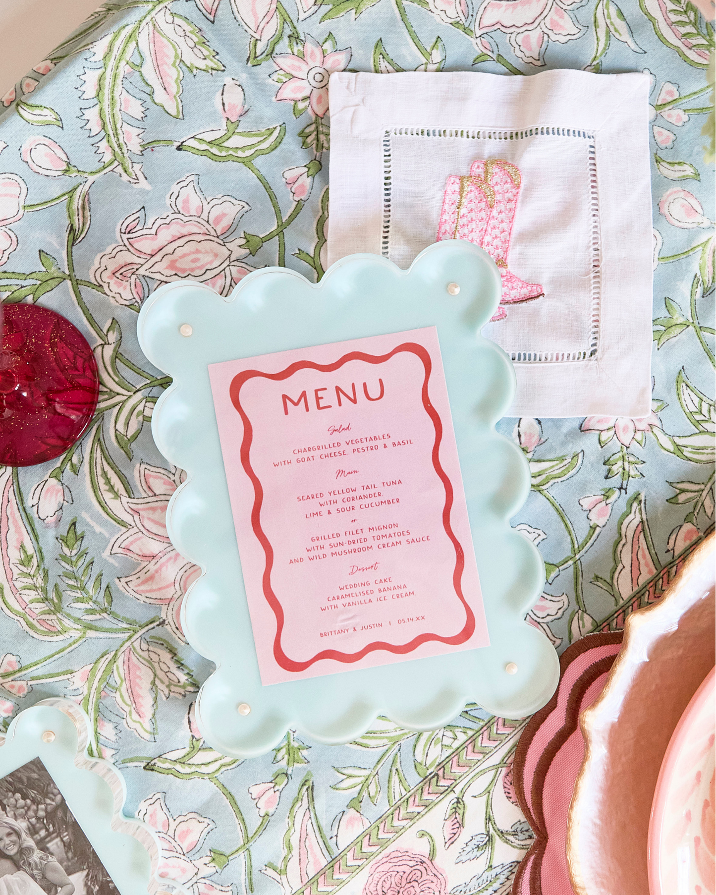 Tart By Taylor 8x6 Seafoam Frame