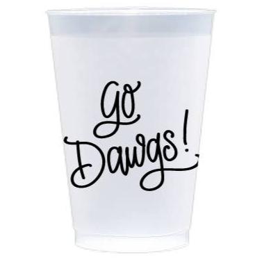 Go Dawgs! Frost Flex Cups