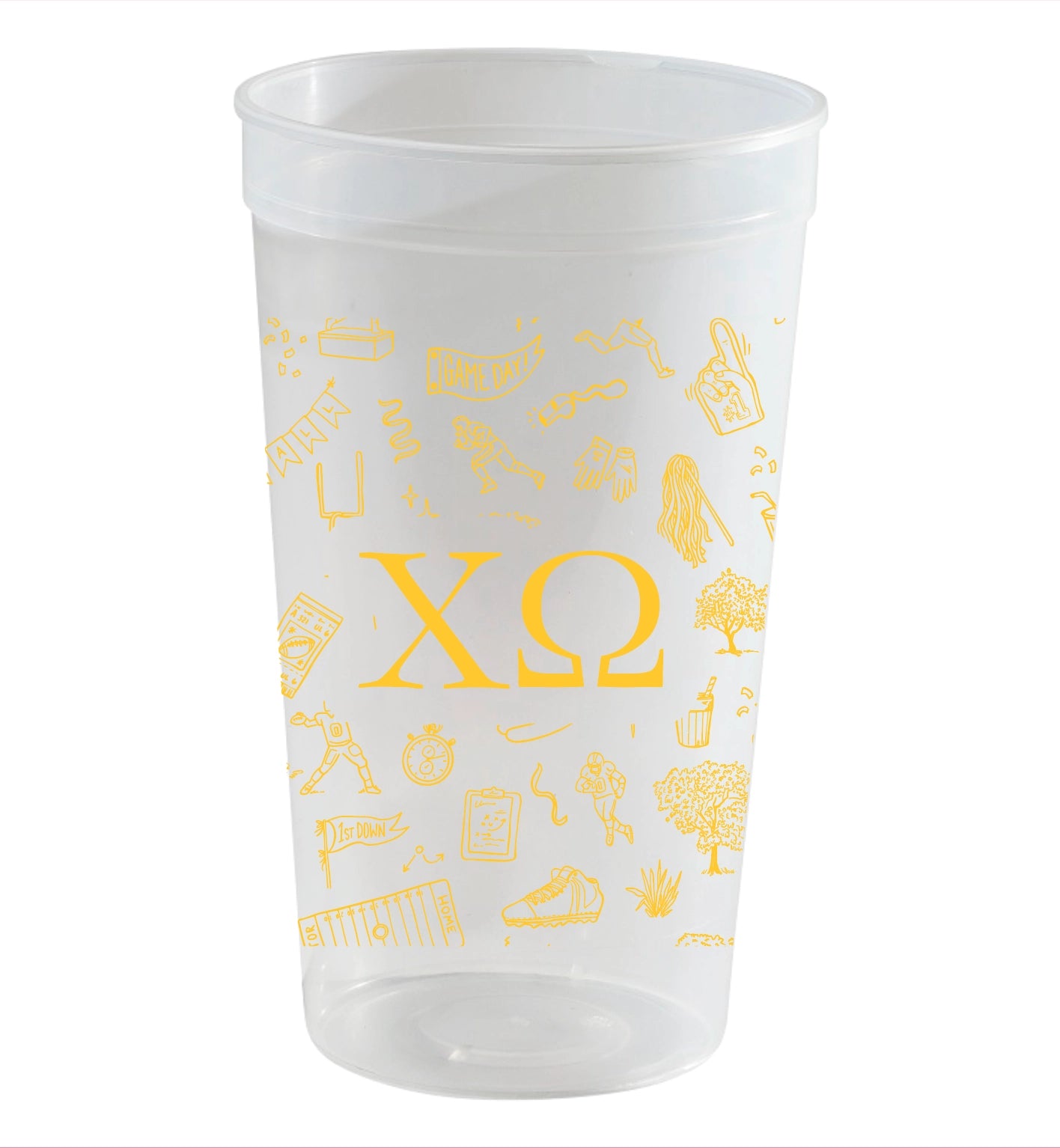 Sorority College Toile Stadium Cup
