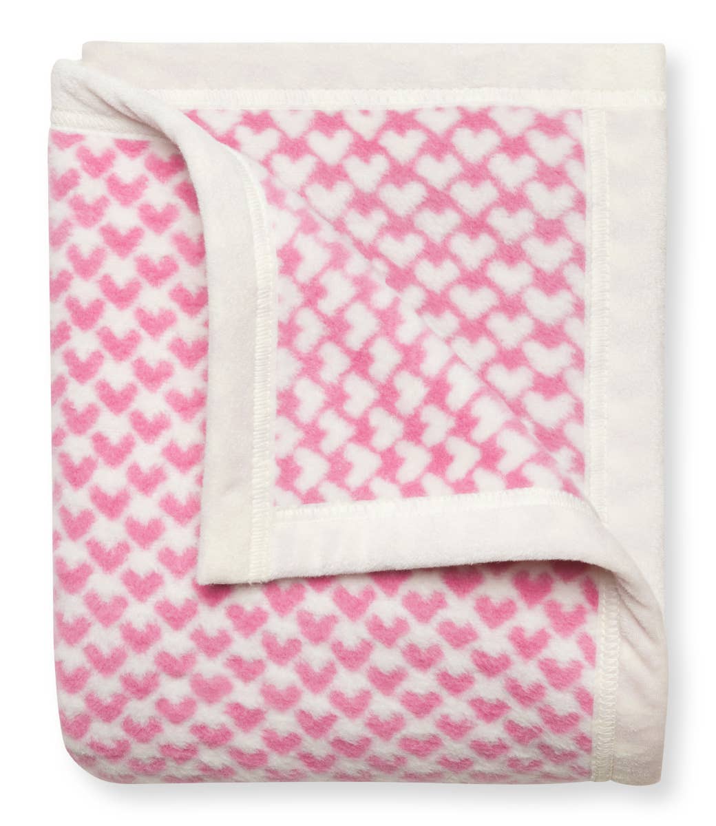 Chappy Wrap Blanket: All My Heart Bubblegum Mini