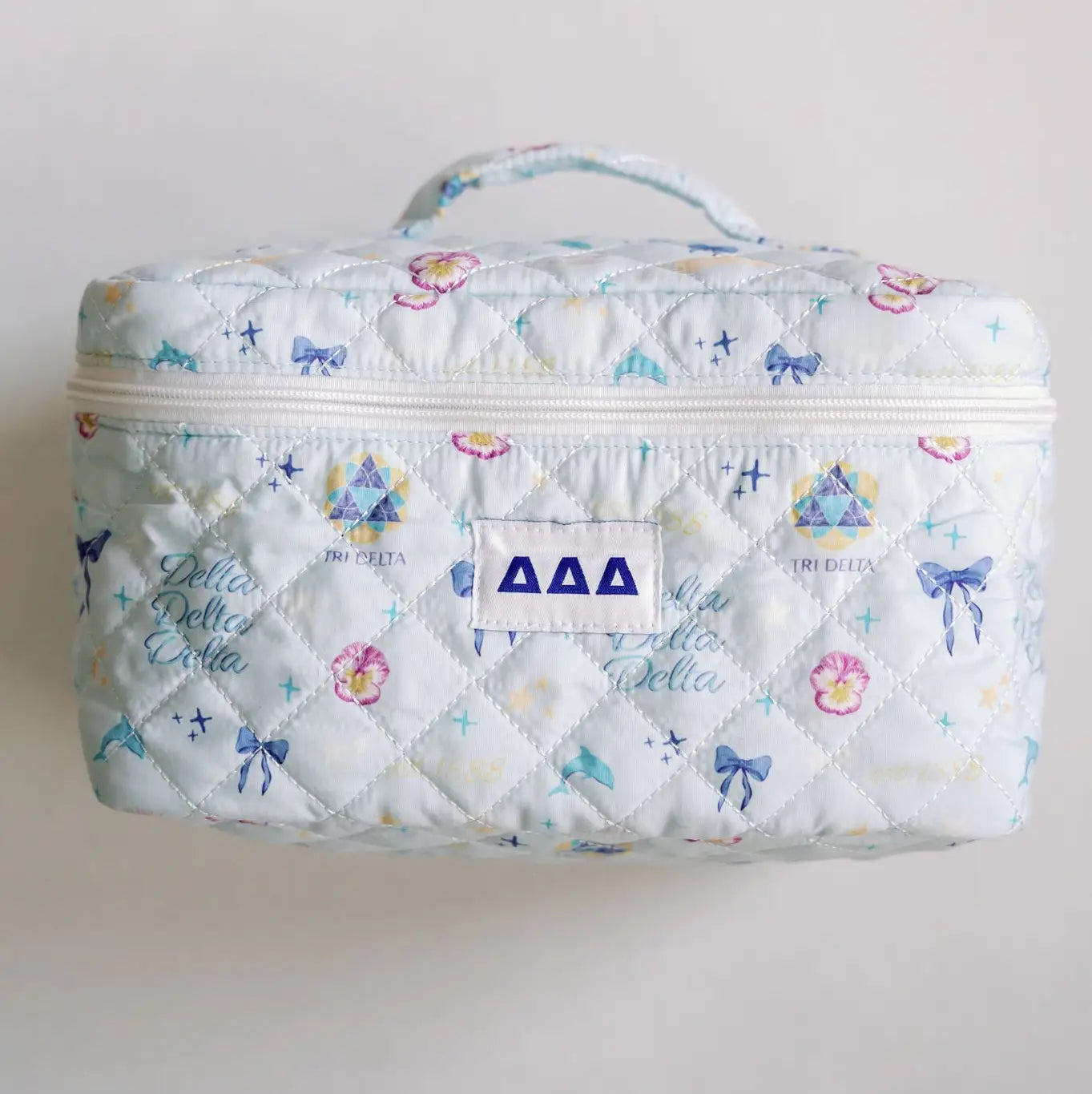 Sorority Quilted Toiletry Bag