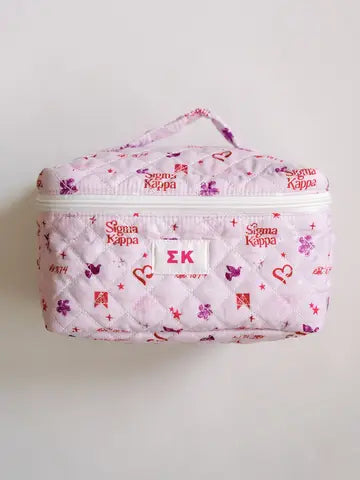 Sorority Quilted Toiletry Bag