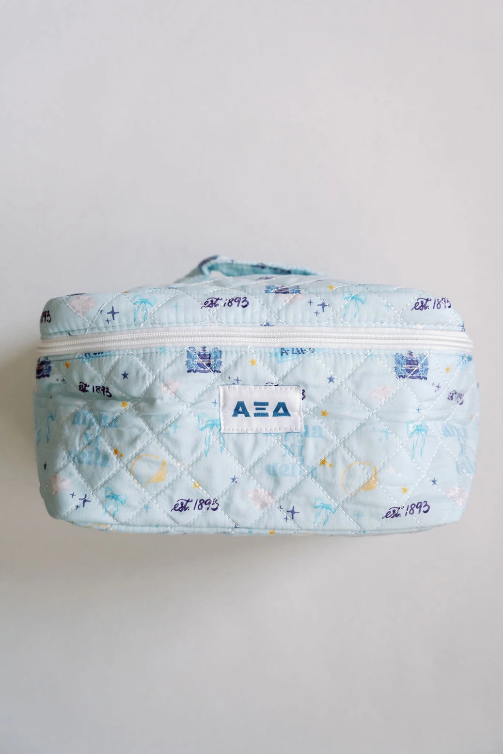 Sorority Quilted Toiletry Bag