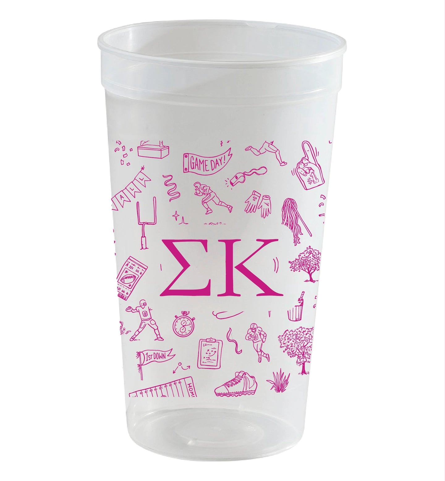 Sorority College Toile Stadium Cup