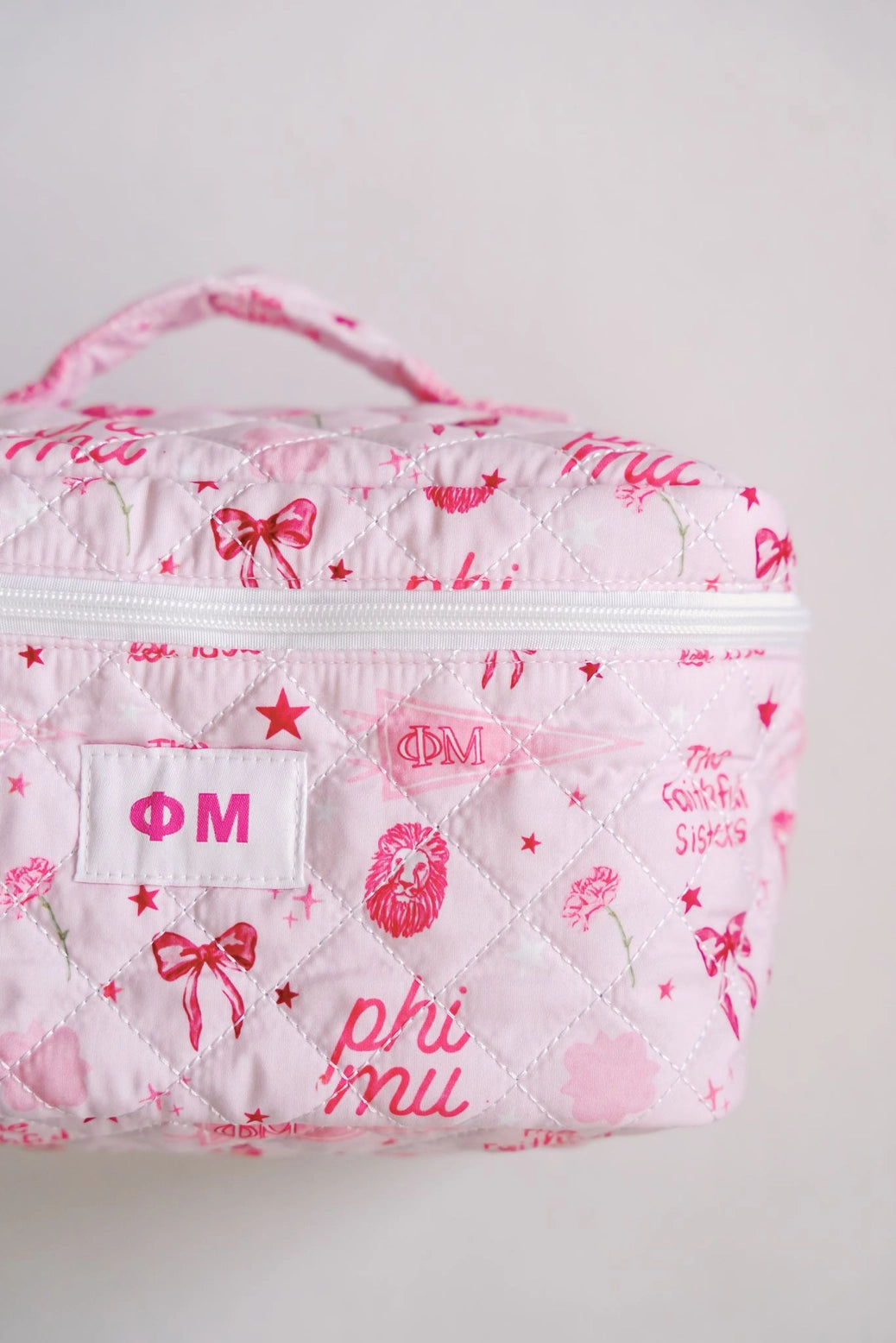 Sorority Quilted Toiletry Bag