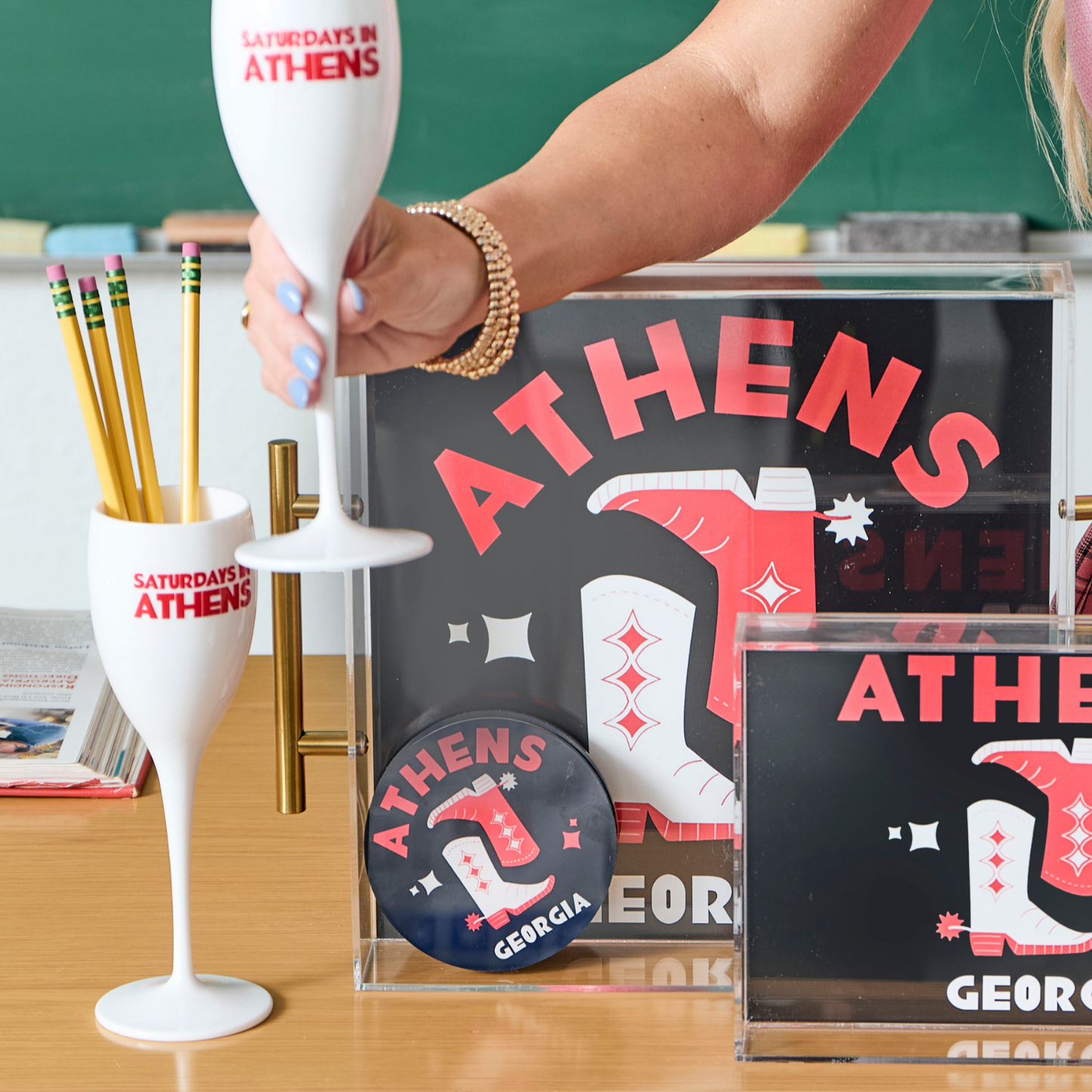 Champagne Flute: Saturdays In Athens