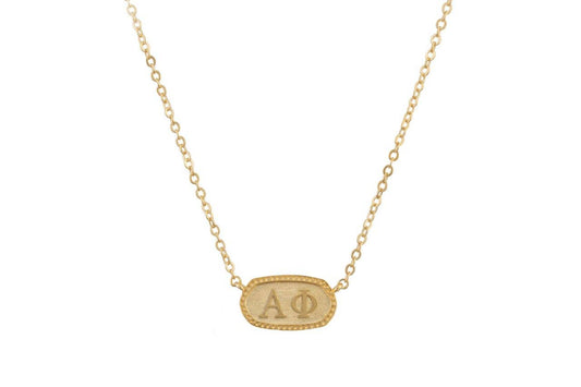 Alpha Phi Sorority Athena Necklace