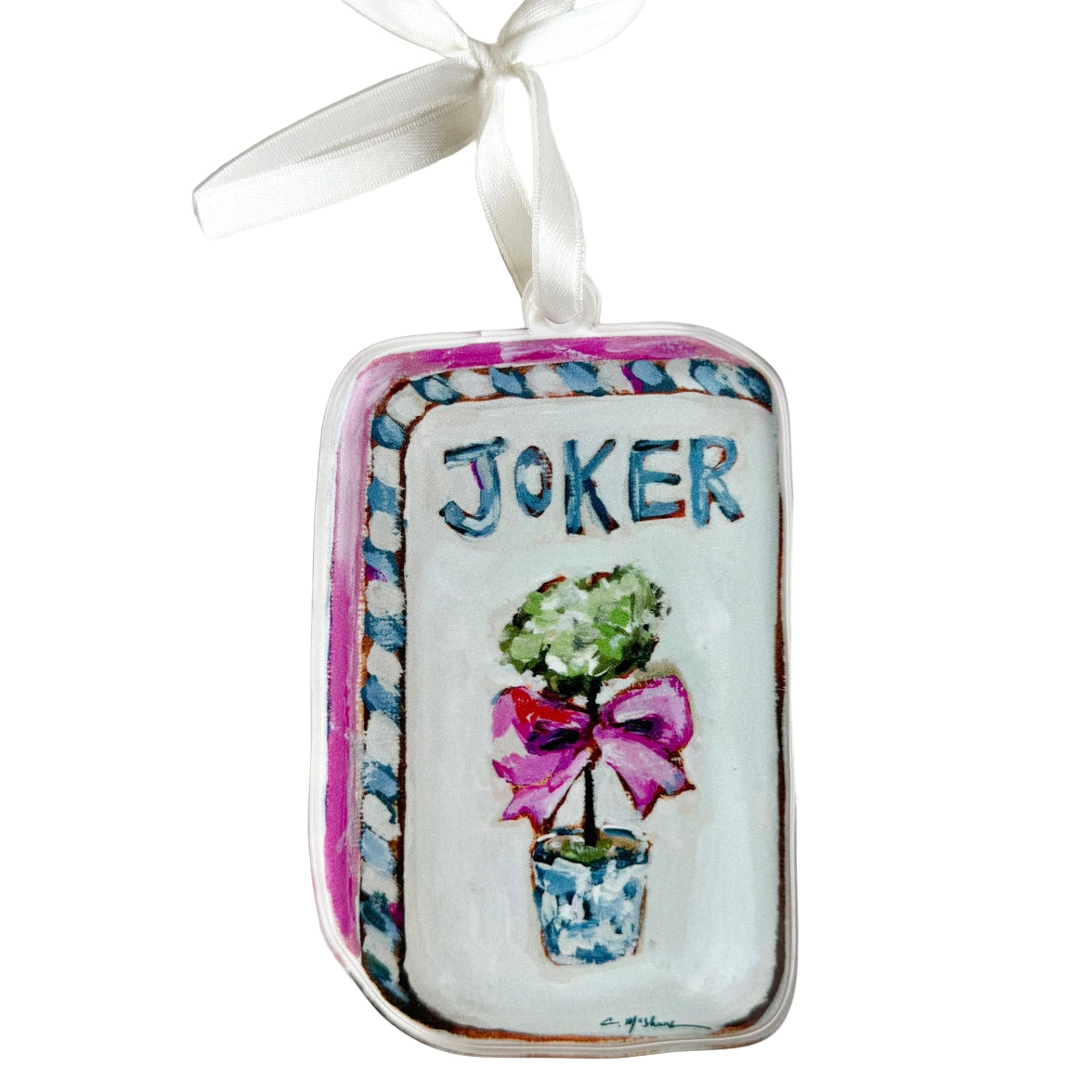 Mahjong Joker Ornament