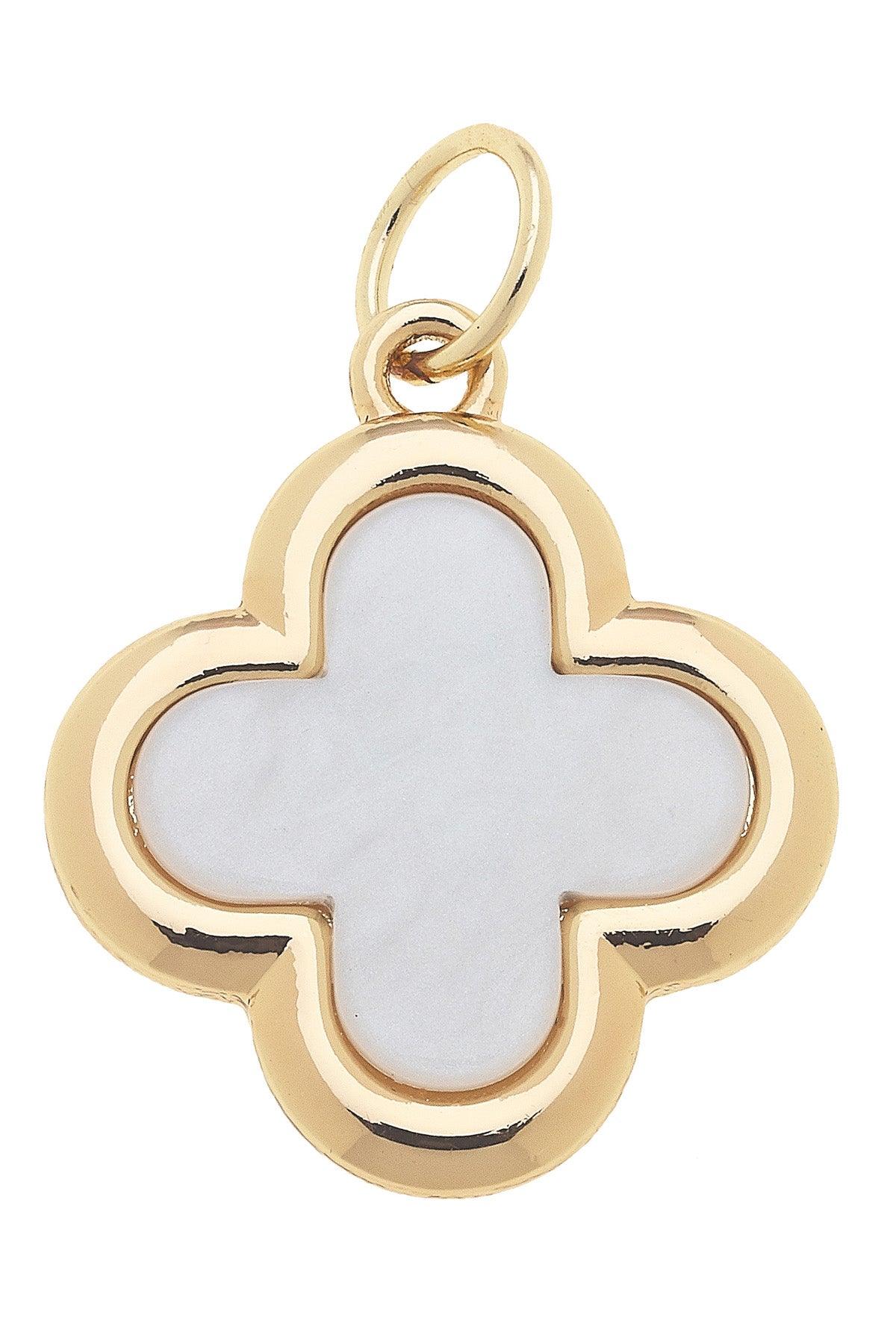 Quatrefoil Charm
