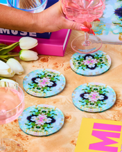 Load image into Gallery viewer, Acrylic Coaster: Nantucket Bloom Coaster | Laura Park Designs x Tart
