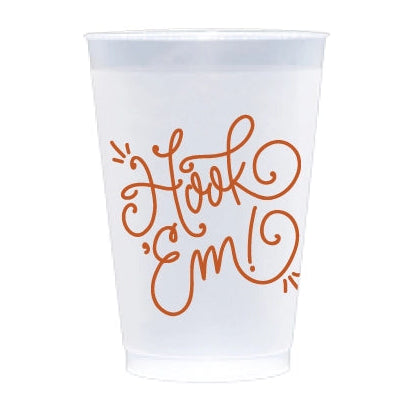 Hook ‘em Frost Flex Cups