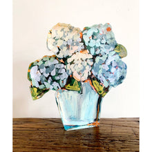 Load image into Gallery viewer, Blue Hydrangea Acrylic Bloom : Bitty Block
