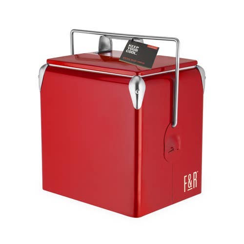 Vintage Metal Cooler
