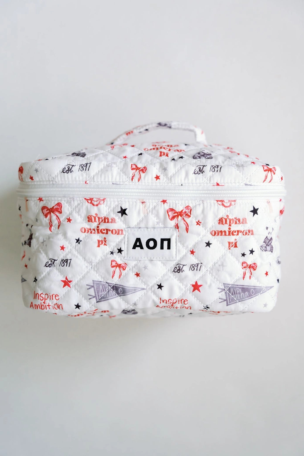 Sorority Quilted Toiletry Bag