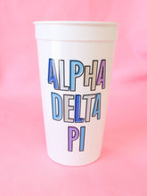 Load image into Gallery viewer, Bring On the Fun Sorority Stadium Cup
