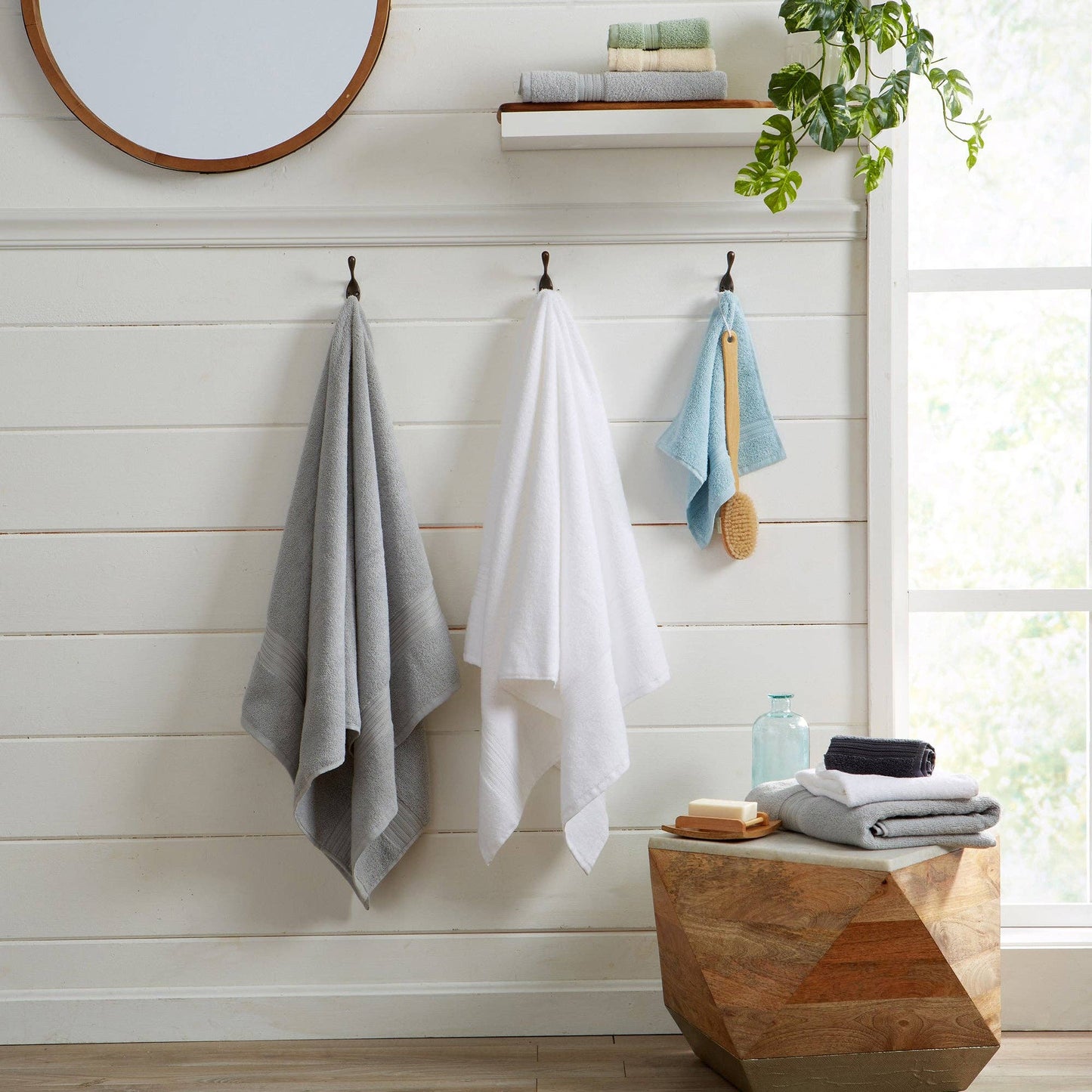 Cotton Terry Bath Towel Set - Cooper Collection