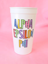 Load image into Gallery viewer, Bring On the Fun Sorority Stadium Cup
