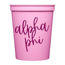 Load image into Gallery viewer, Sorority Stadium Cups
