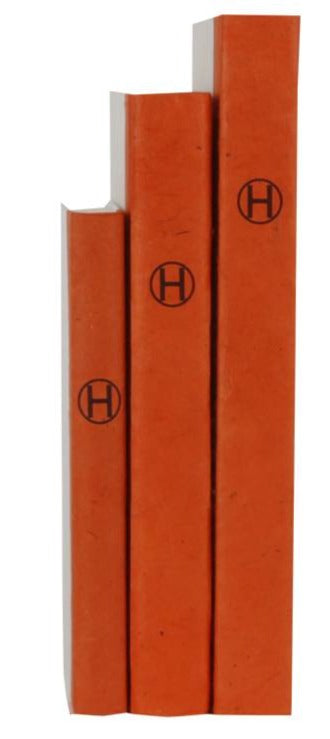 Decorative Books: Orange H Stack