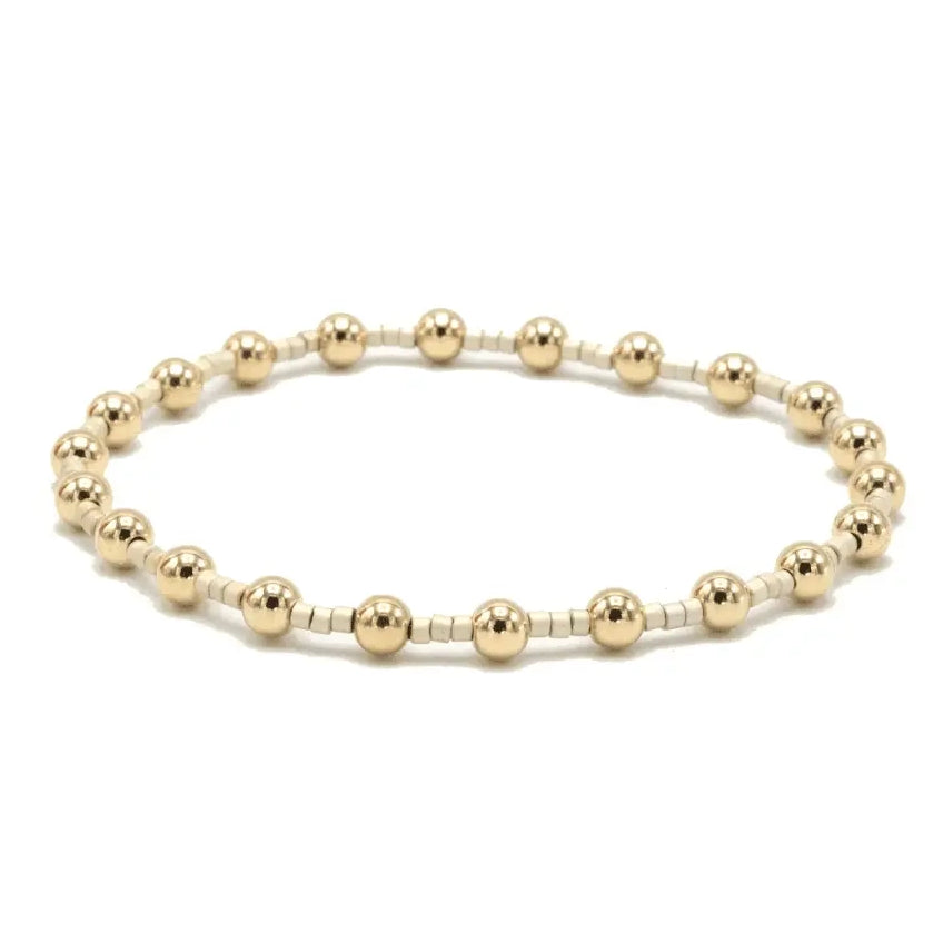 Erin Gray Coastal Champagne Newport Gold Filled Waterproof Bracelet