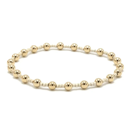 Erin Gray Coastal Champagne Newport Gold Filled Waterproof Bracelet