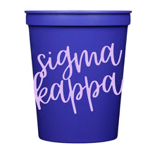 Load image into Gallery viewer, Sorority Stadium Cups
