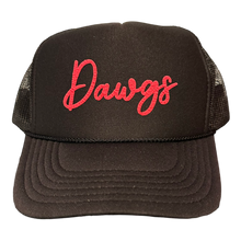 Load image into Gallery viewer, Dawgs - Black Puffy Trucker
