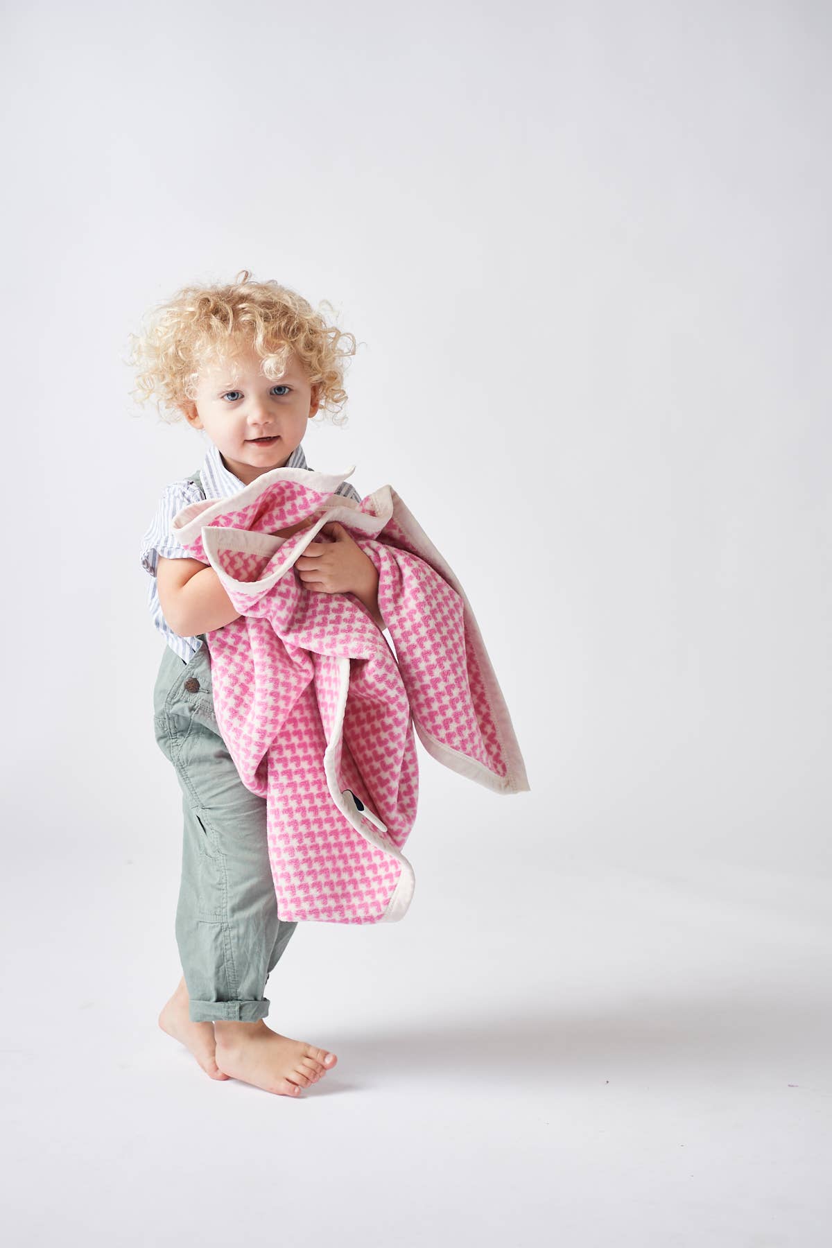 Chappy Wrap Blanket: All My Heart Bubblegum Mini